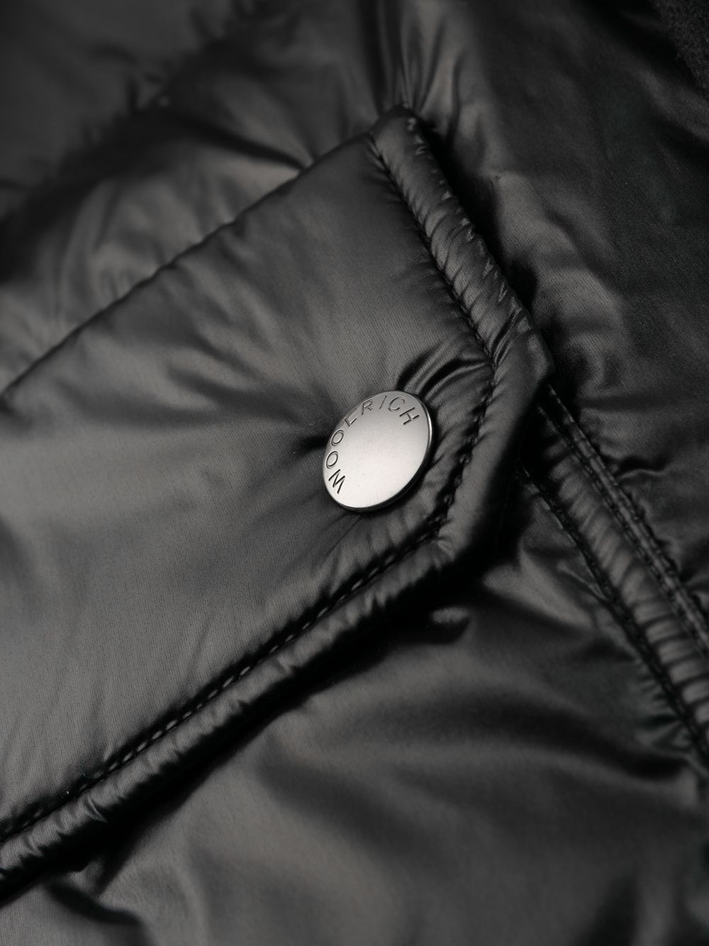 Bomber nero inserti lucidi WOCPS2874UT1712 100 WOOLRICH 