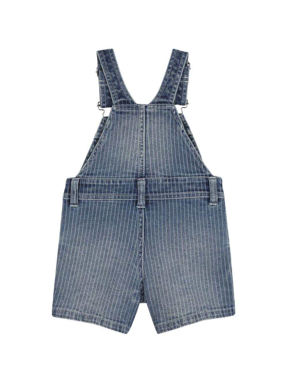 Salopette in cotone con tasche T60870 Z10 TIMBERLAND KIDS 