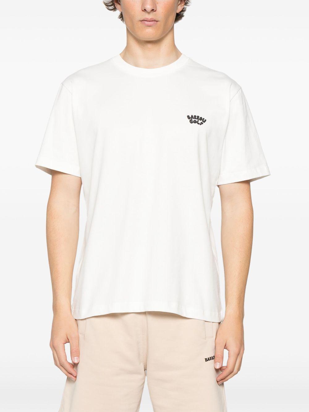 T-shirt bianca barrow golf