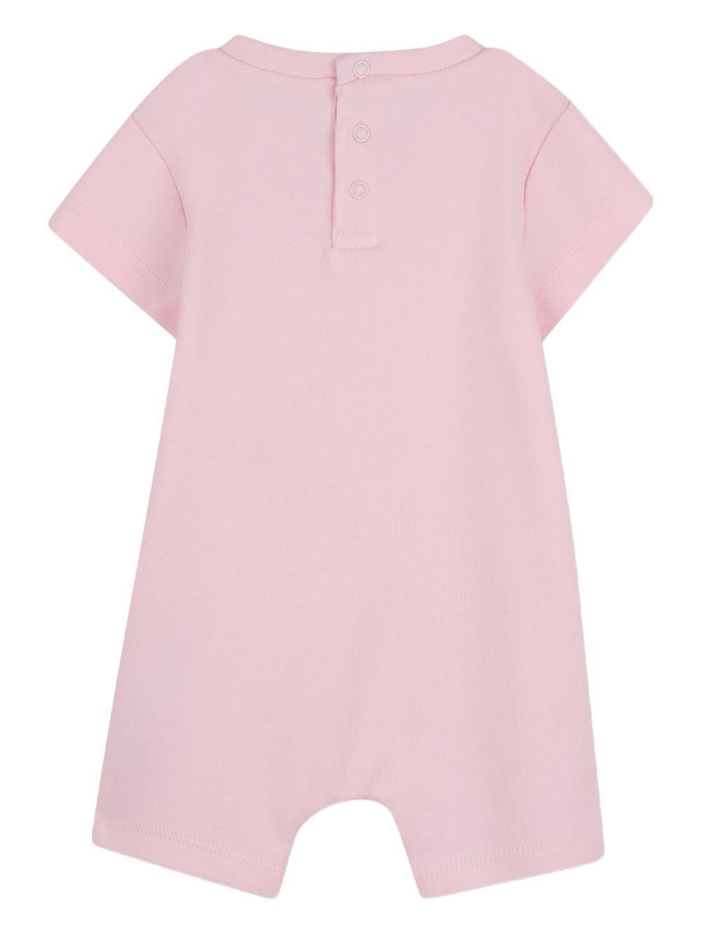 Tutina in cotone organico con chiusura a bottoni W60807 475 MARC JACOBS KIDS 