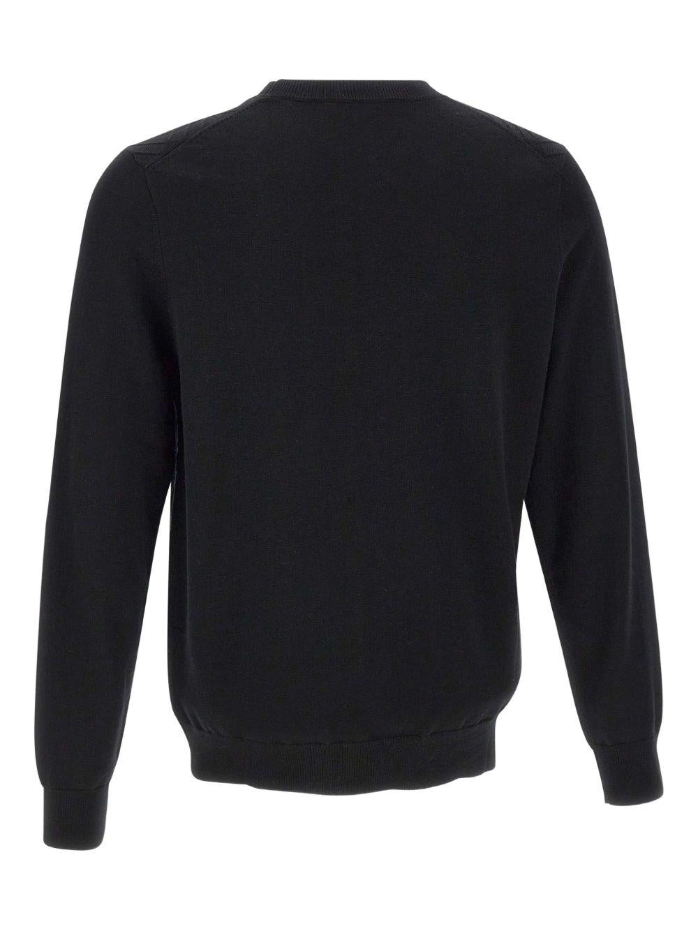 Maglione in lana con motivo a rombi DK97069 NERO DIKTAT 
