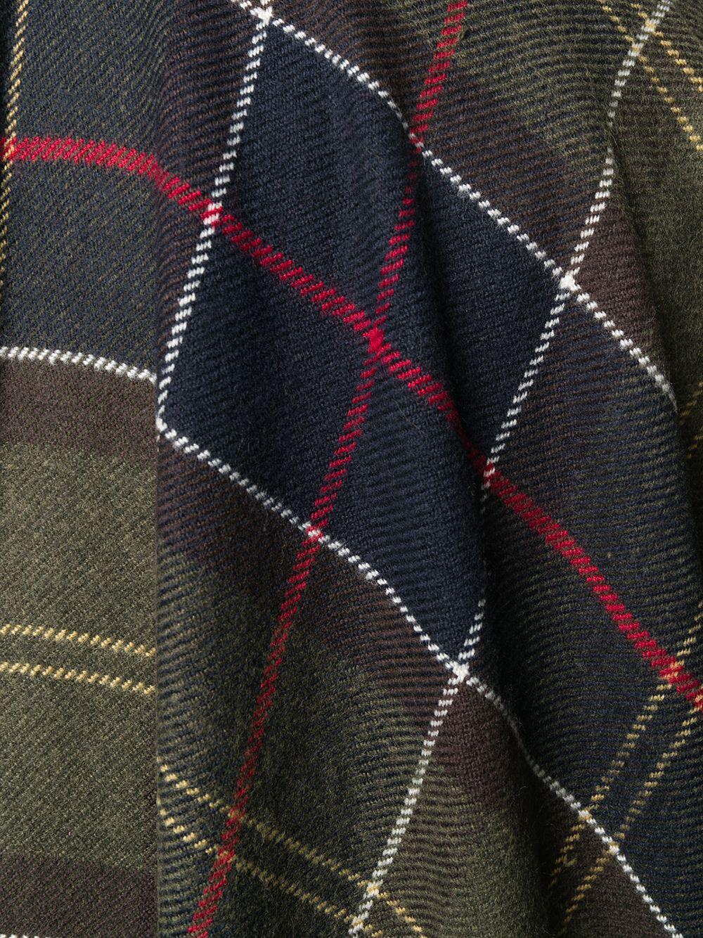 Scialle con Bordi Sfrangiati LSC0184 TN11 BARBOUR 
