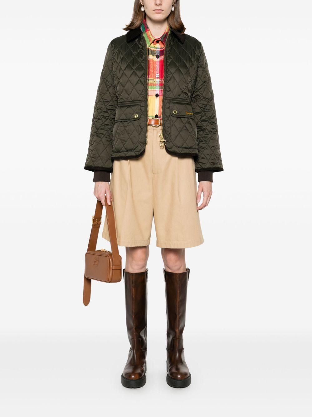 GiaccaTtrapuntata con Colletto a Coste LQU1765 SG71 BARBOUR 