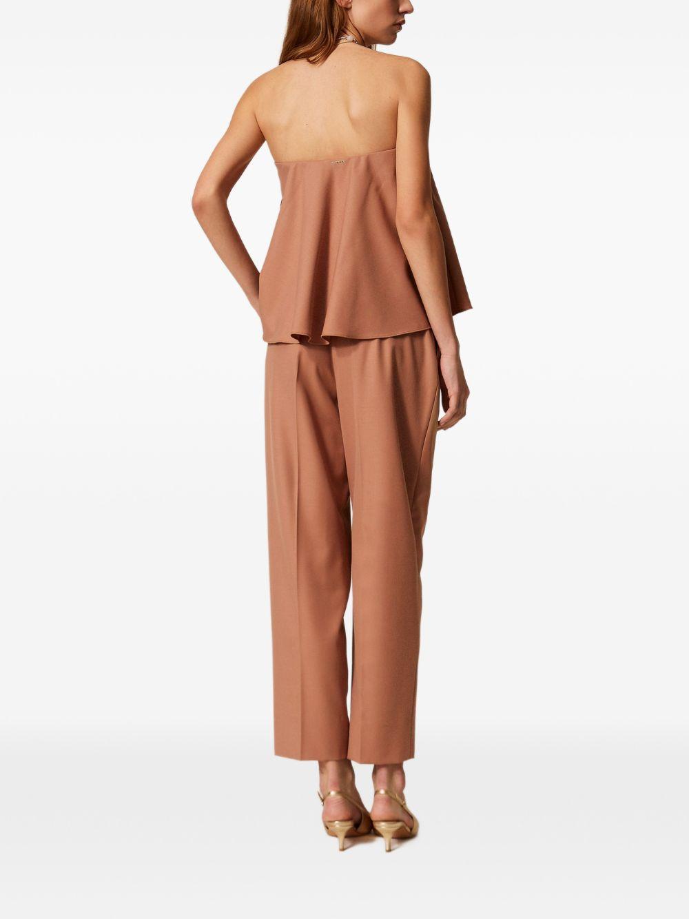 Pantaloni in lana con pieghe 261TP2181 13168 TWINSET 