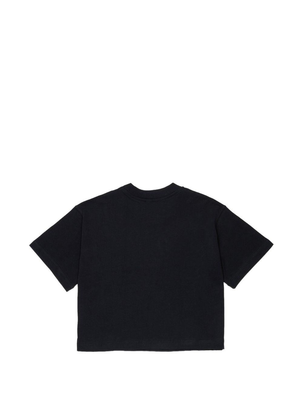 T-shirt Nero J0291800YI9 K900 DIESEL KIDS 