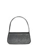 Borsa a Spalla Nera WJulie con Cristalli