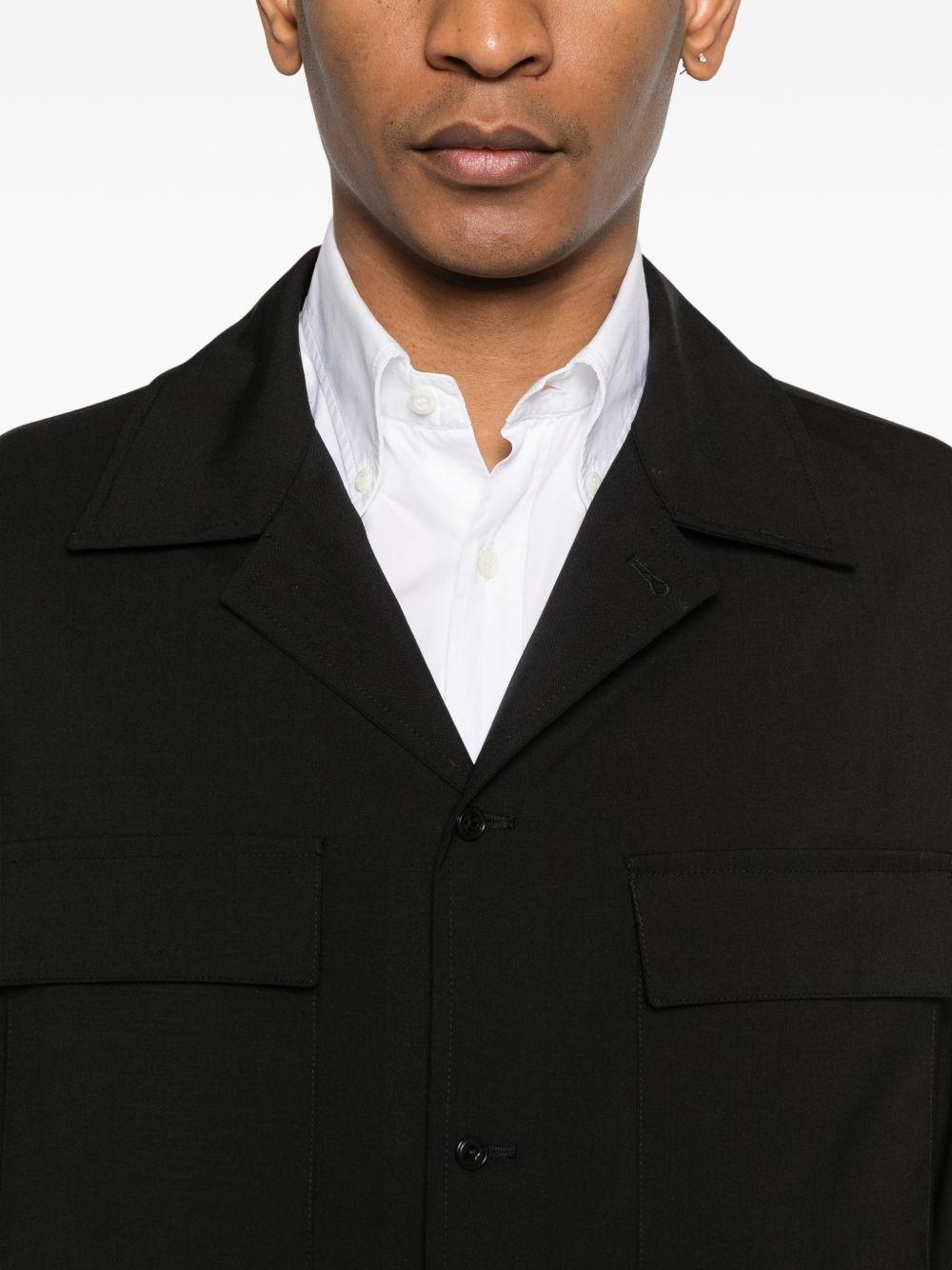 Giacca camicia in lana e poliestere JOHN300082 00010 BRIGLIA 