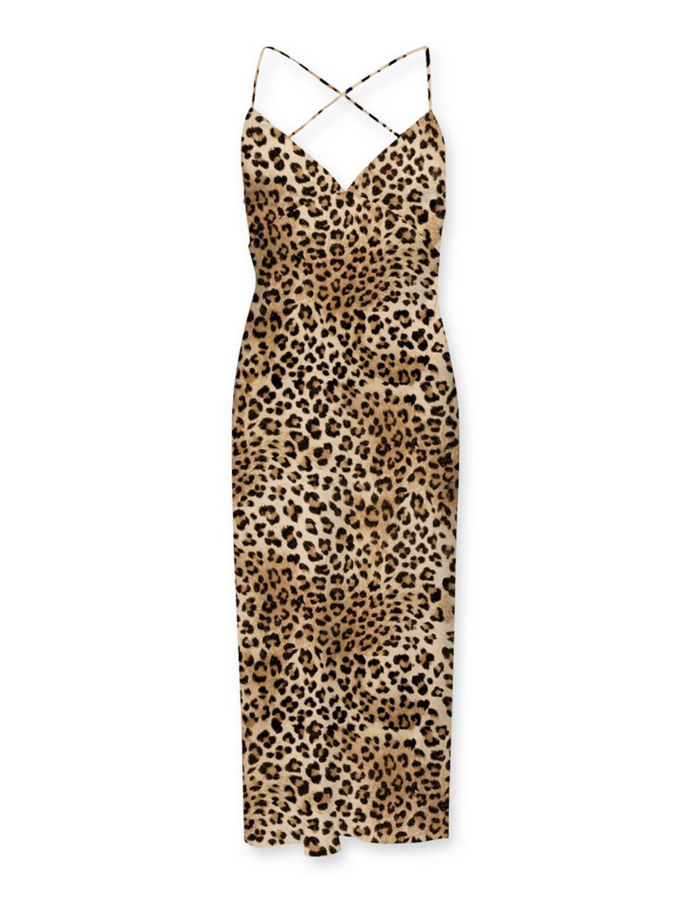 Abito eydis fantasia animalier leo EYDI001 06190H MC2 SAINT BARTH 