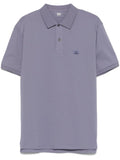 Polo lavanda strech piquet mini logo petto