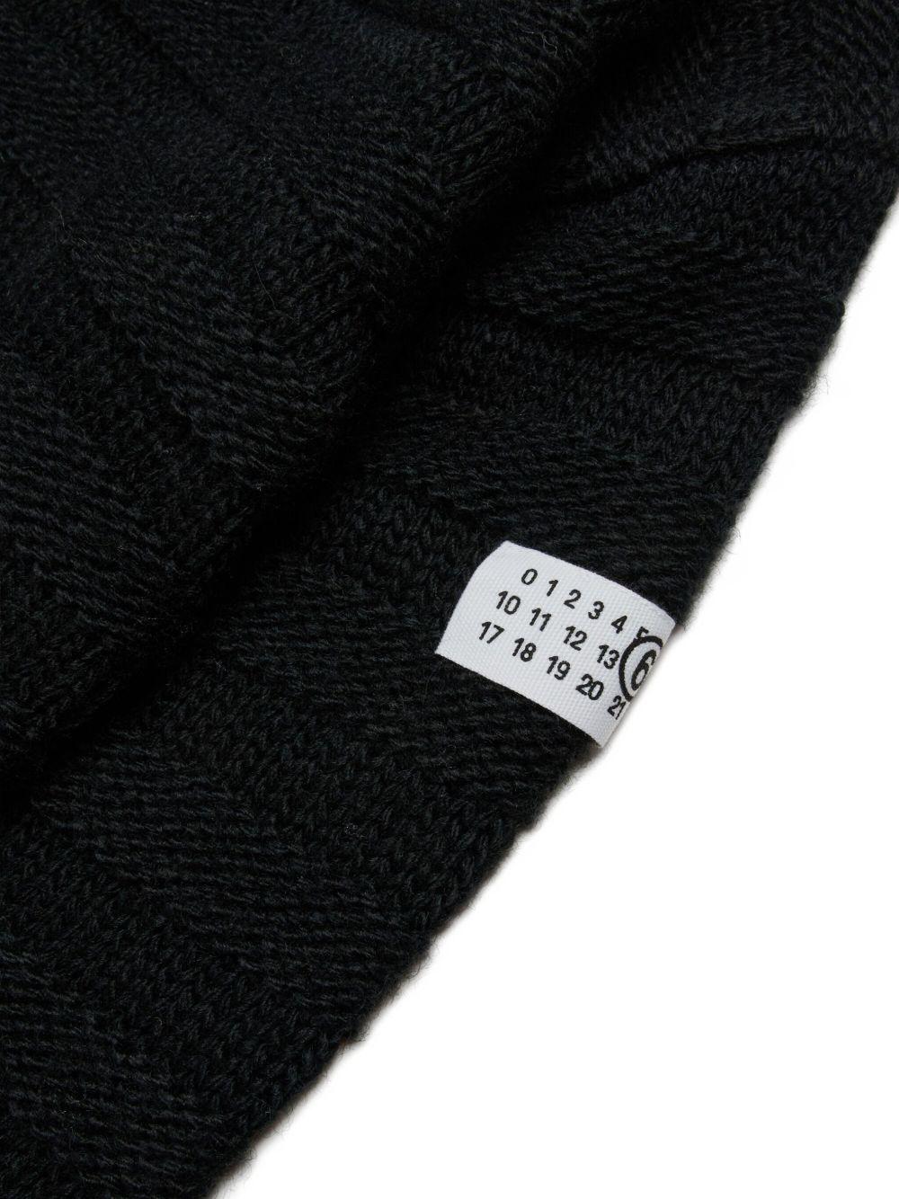 Maglia con applicazione M60879MM06P M6900 MM6 MAISON MARGIELA KIDS 