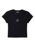 T-shirt in cotone con logo