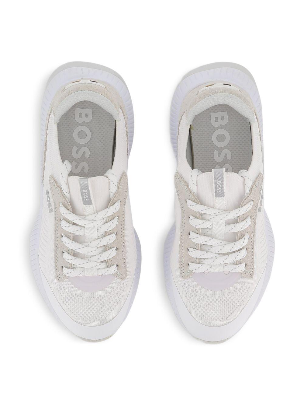 Sneakers con suola platform J53173 10P BOSS KIDSWEAR 