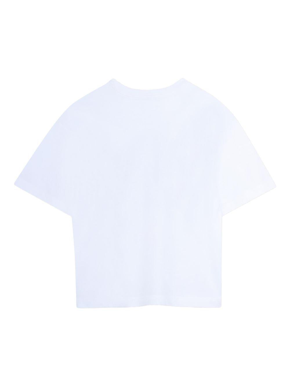 T-shirt con stampa logo W60764 U31 MARC JACOBS KIDS 
