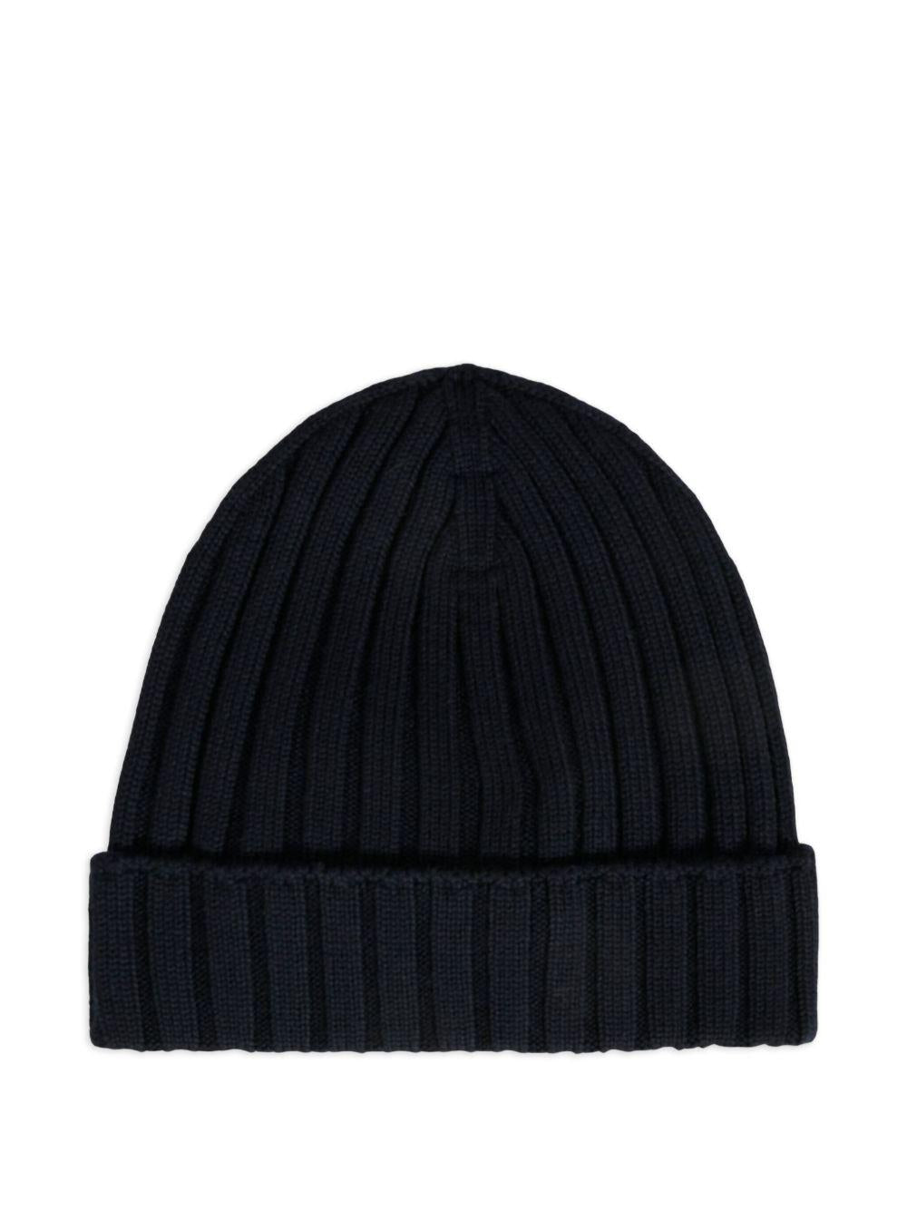 Berretto con Logo a Coste Enfant K29513B00006M1131 742 MONCLER KIDS 
