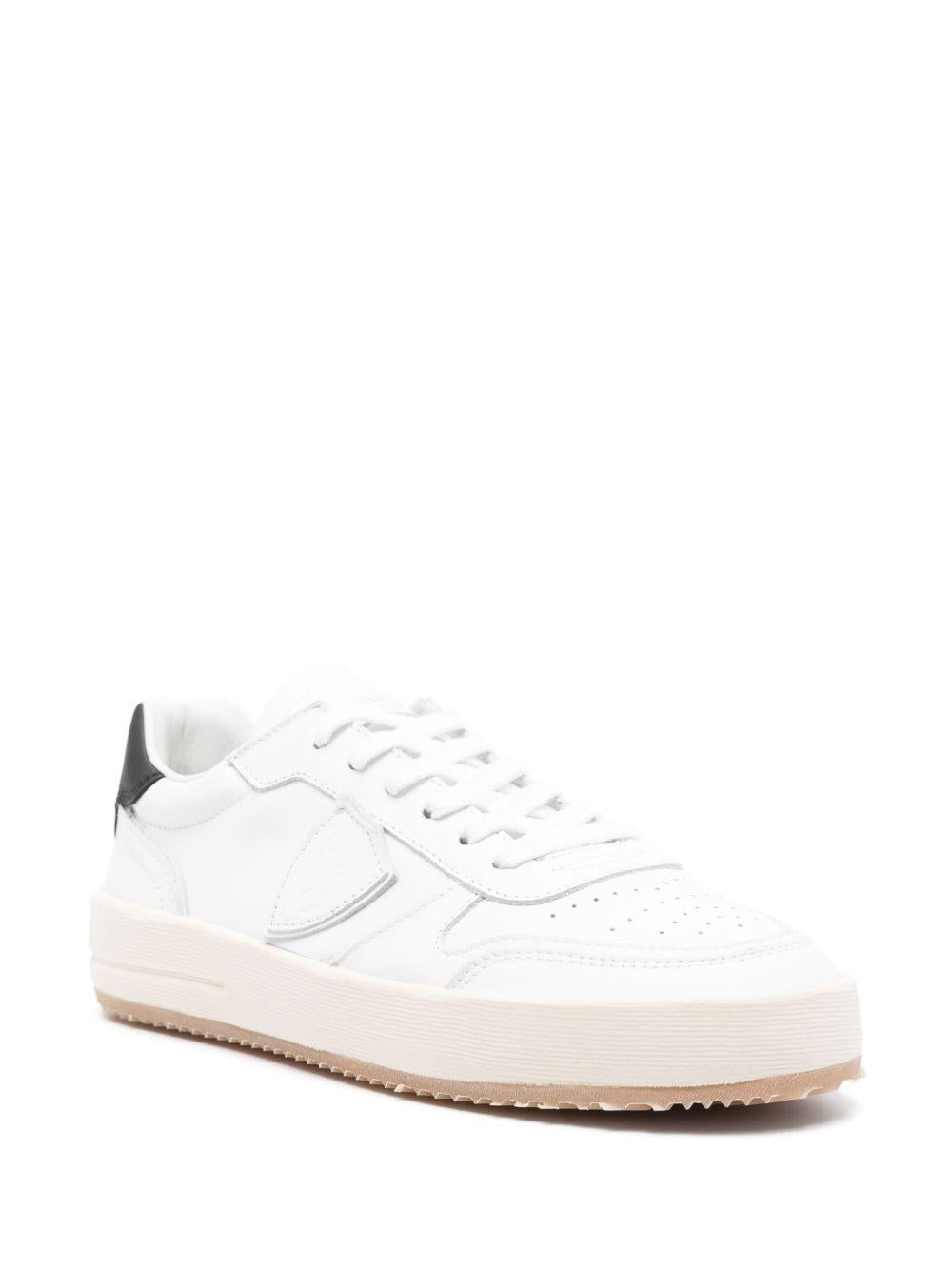 Sneaker Nice bianco/nero donna - Preludio Moda