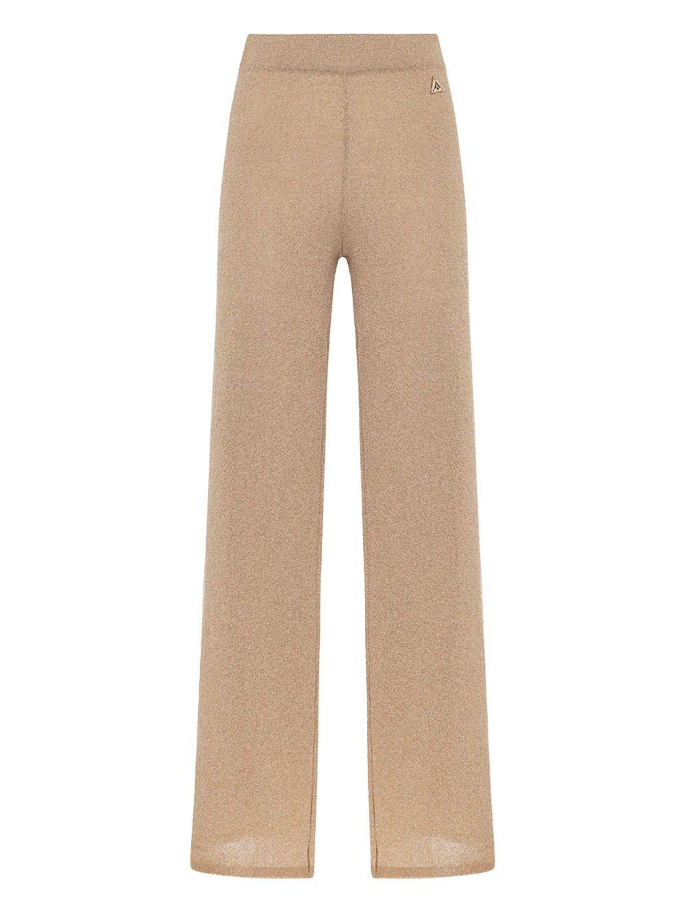 Pantalone sabbia lurex