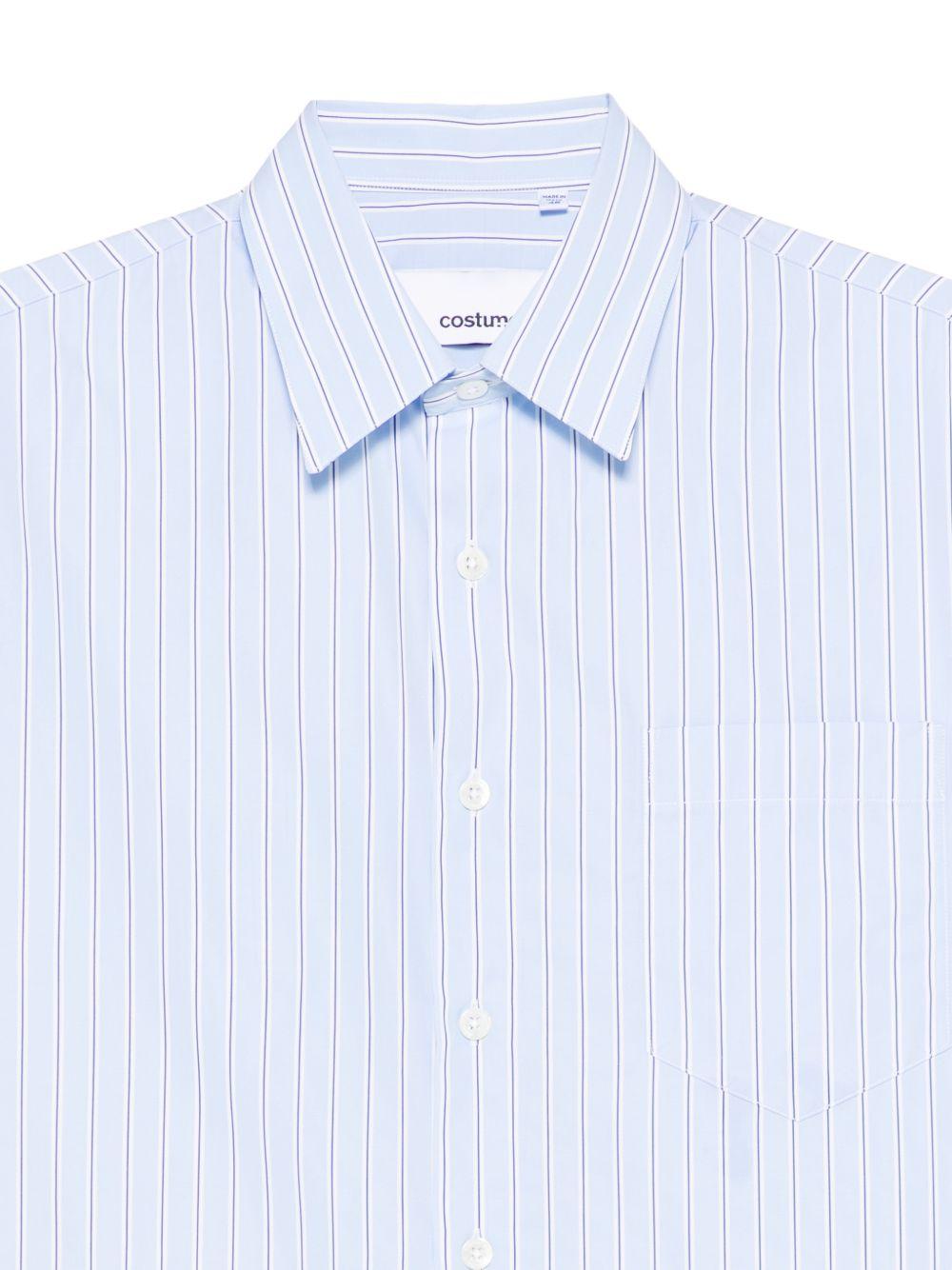 Camicia in cotone a righe 26S09 26815 COSTUMEIN 