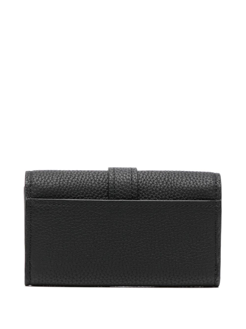 Portafoglio Nolita a tre scompareti medio in pelle martellata 32F4GY5E8L 001 MICHAEL KORS 