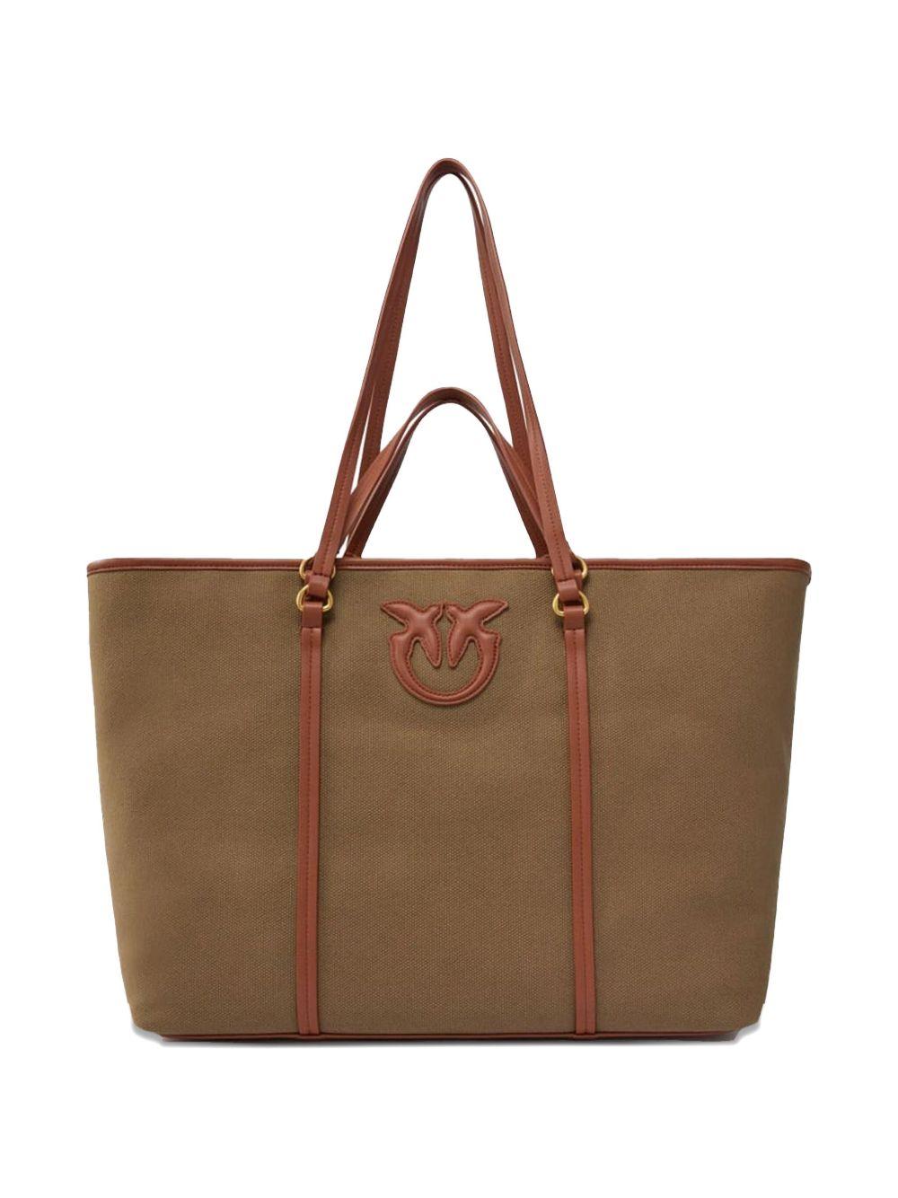 Borsa Miranda  in canvas riciclato con doppi manici