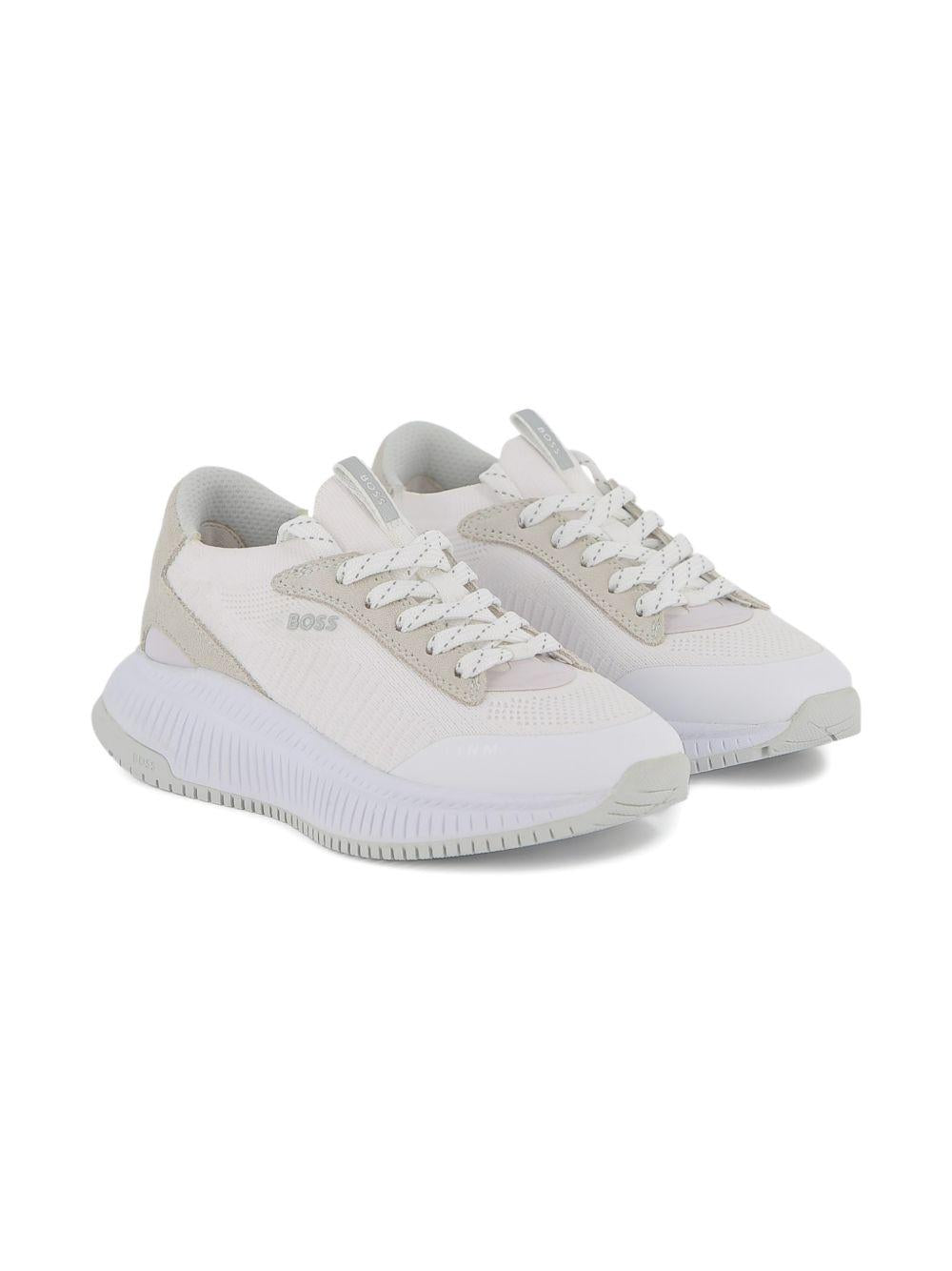 Sneakers con suola platform J53173 10P BOSS KIDSWEAR 