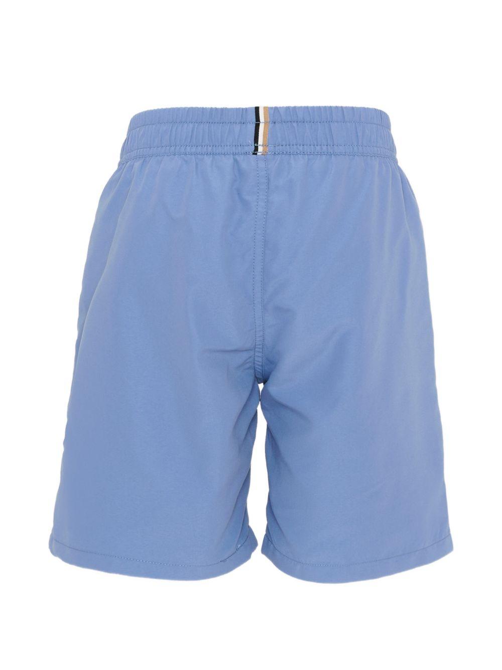 Boxer mare in poliestere con coulisse J53171 881 BOSS KIDSWEAR 