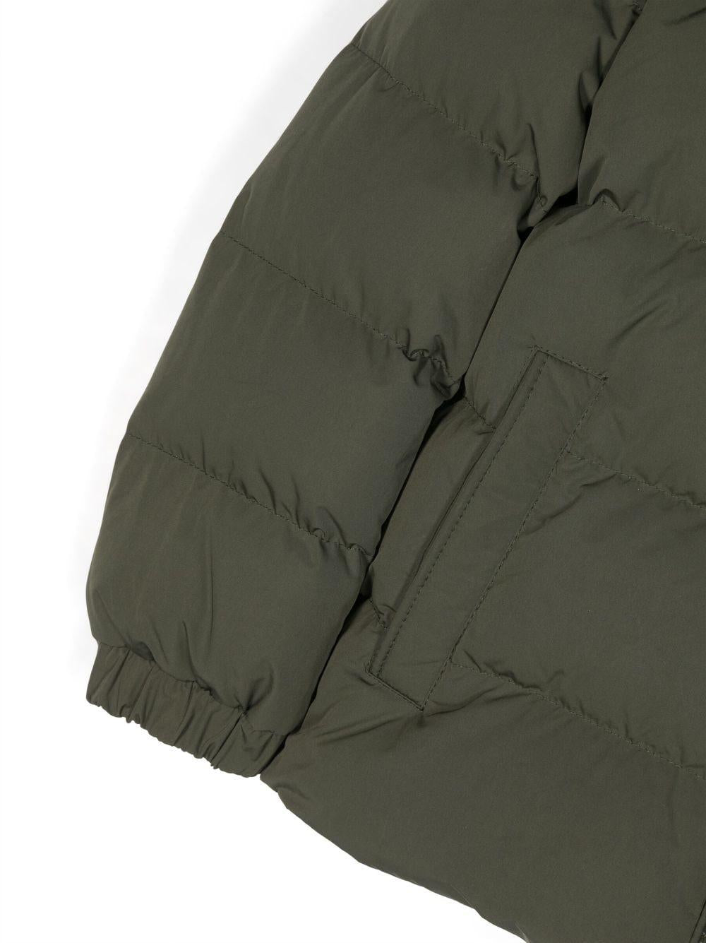 Piumino verde Eric I29541A0004454A91 87D MONCLER KIDS 