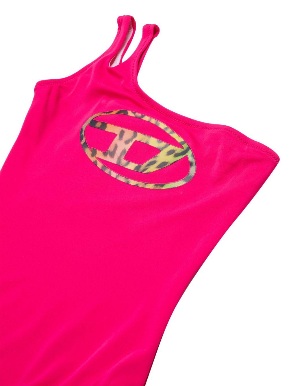 Costume intero monospalla con logo J02724KYAG8 K30E DIESEL KIDS 