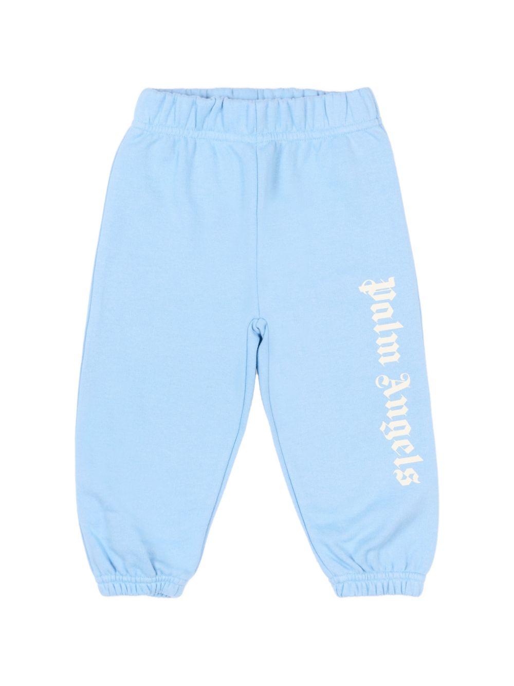 Pantaloni bambino con logo PBXD001S26FLE001 050 PALM ANGELS KIDS 