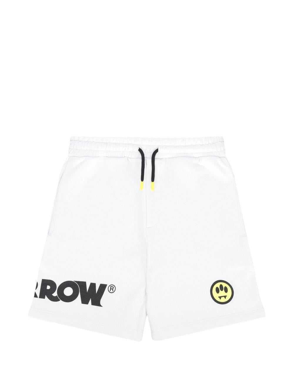 Pantaloncini in cotone con coulisse S6BKJUBE011 002 BARROW KIDS 