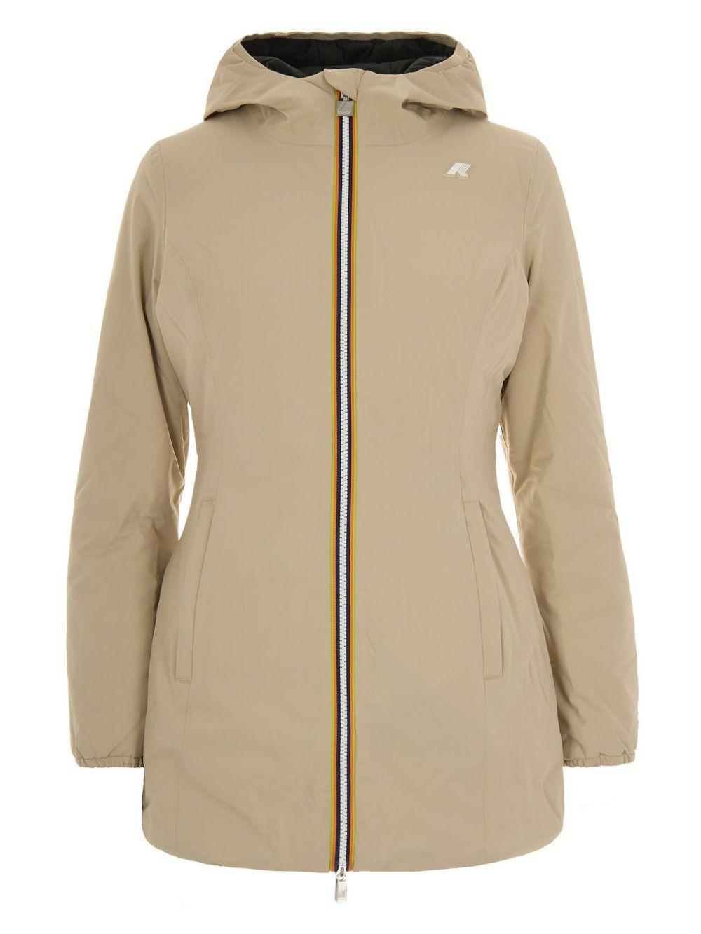 Giacca Trapuntata con Cappuccio e Zip K6128UW BCF K-WAY 