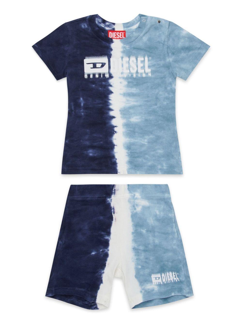 Completo sfumato blu/celeste(2pz)