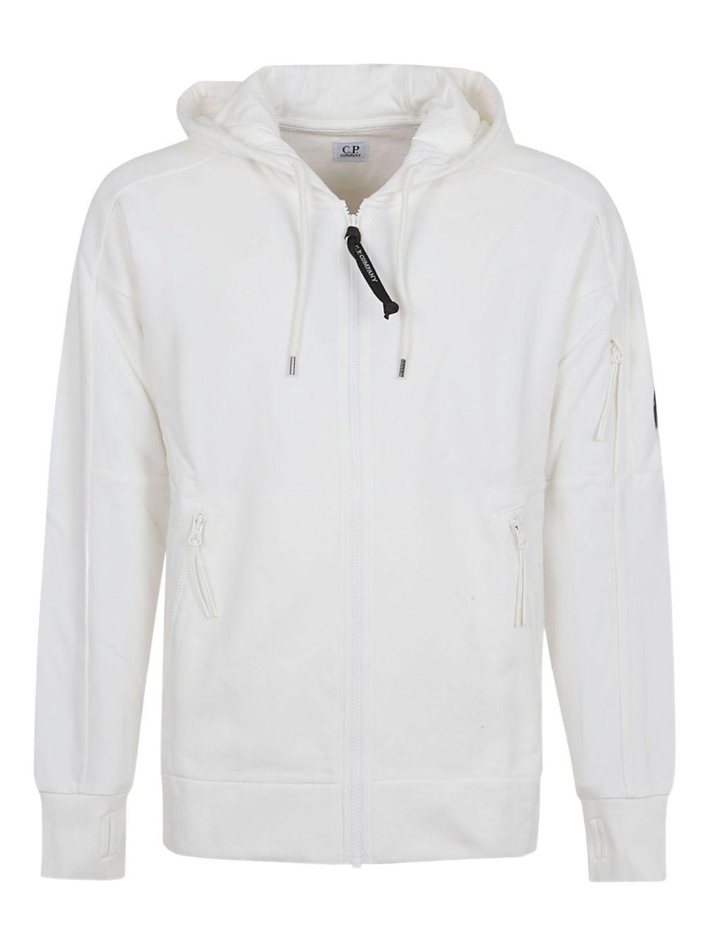 Felpa con Cappuccio e Chiusura Zip RCCMSS716A005086W 103 CP COMPANY 