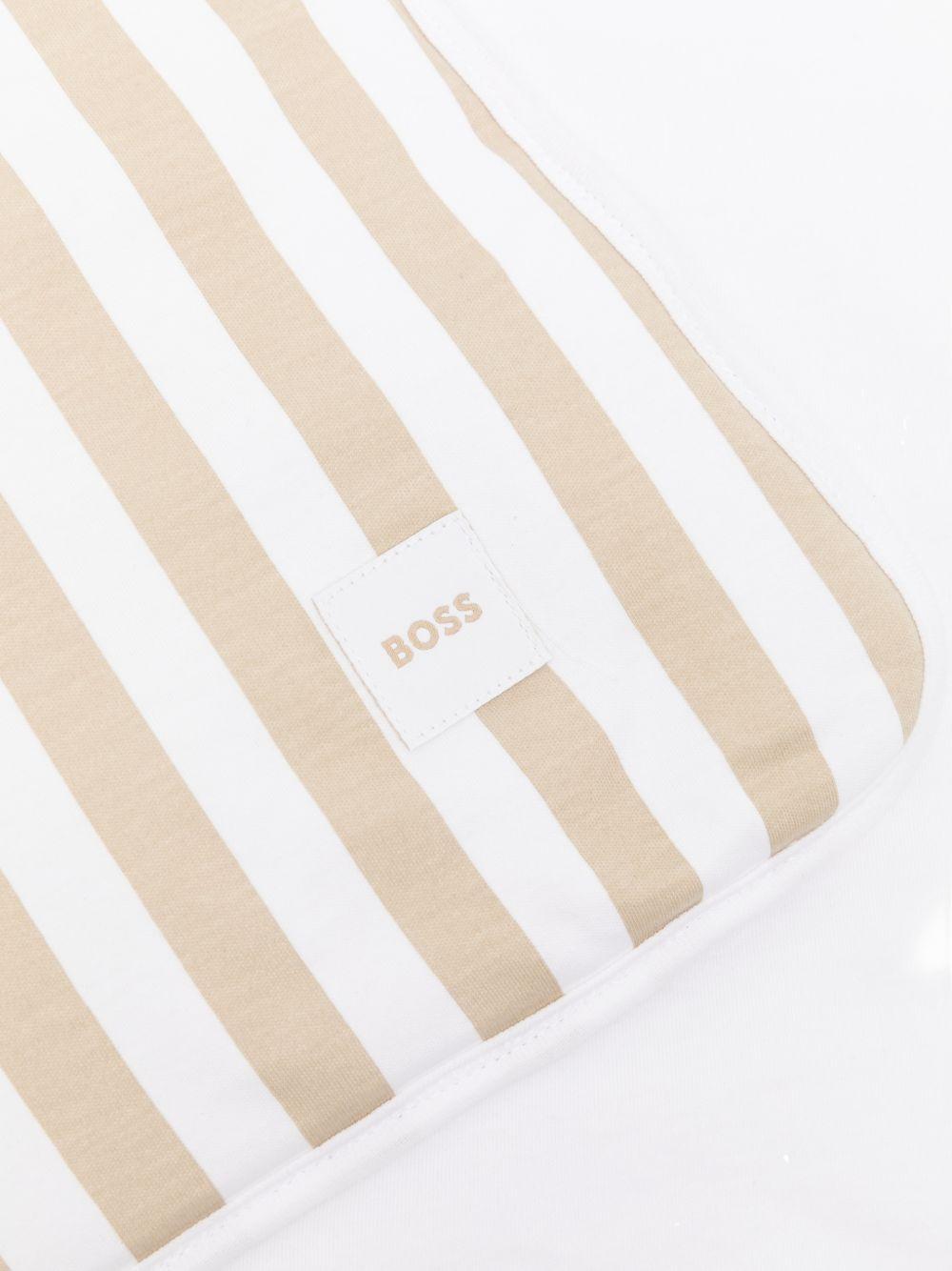 Sciarpa a righe J53093 249 BOSS KIDSWEAR 