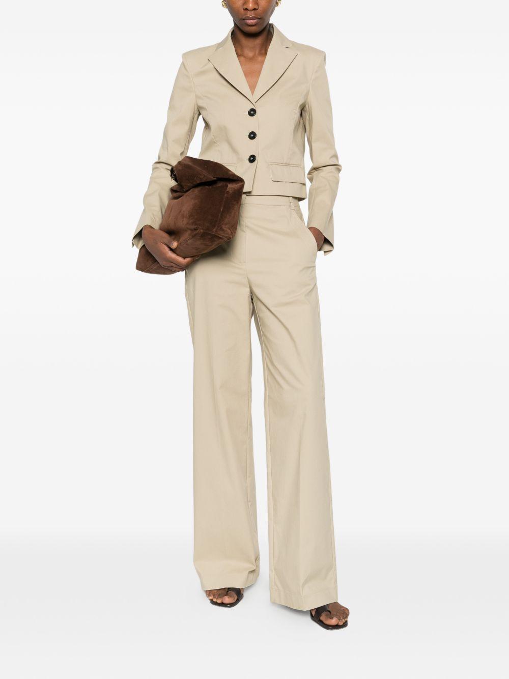 Blazer in cotone con tre bottoni 8S0583A716 B862 PATRIZIA PEPE 