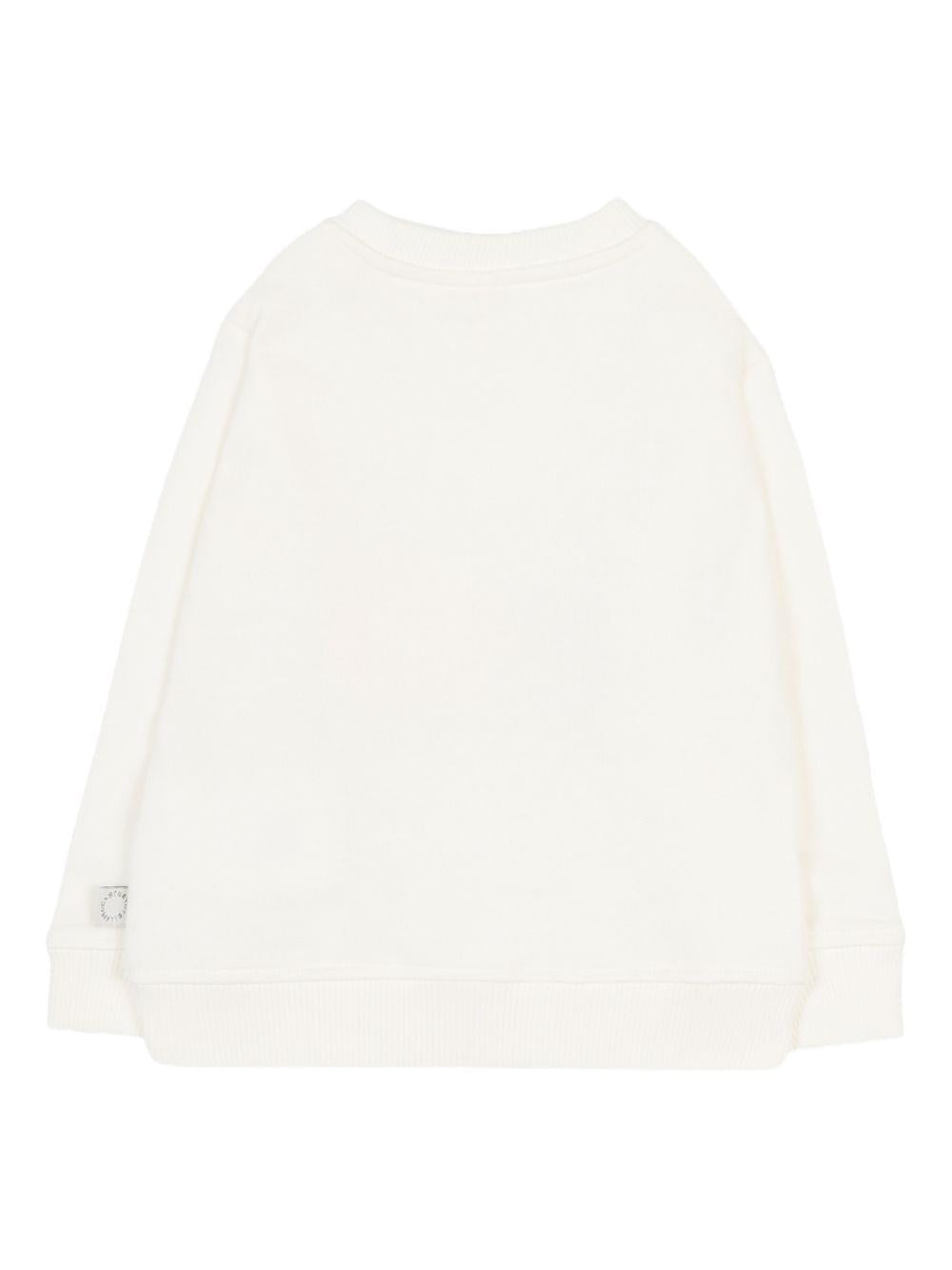 Maglia a maniche lunghe con coccinella TY4010Z0499 101 STELLA MCCARTNEY KIDS 