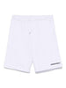 Bermuda bianco mini logo