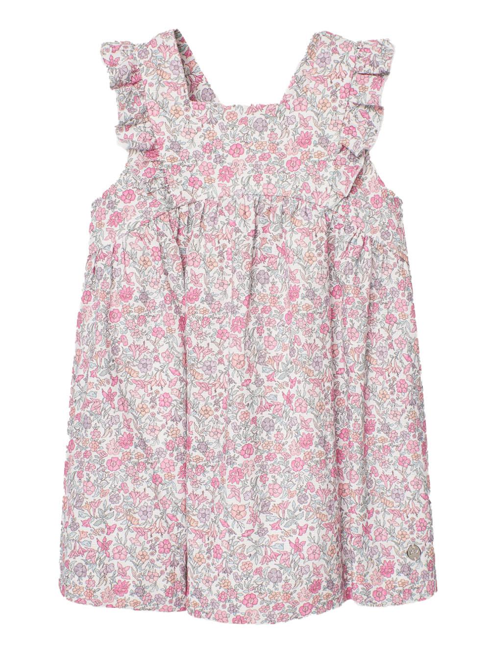 Abito con fantasia floreale neonata 004152517 31T1957 PAZ RODRIGUEZ KIDS 