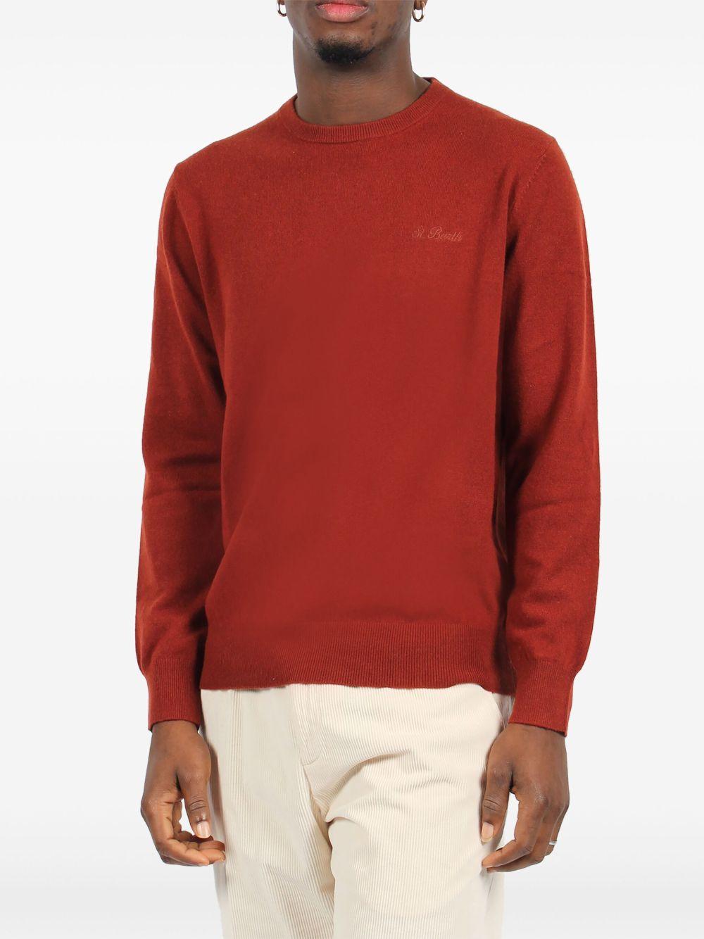 Maglione regent ruggine REGE003 00830G MC2 SAINT BARTH 