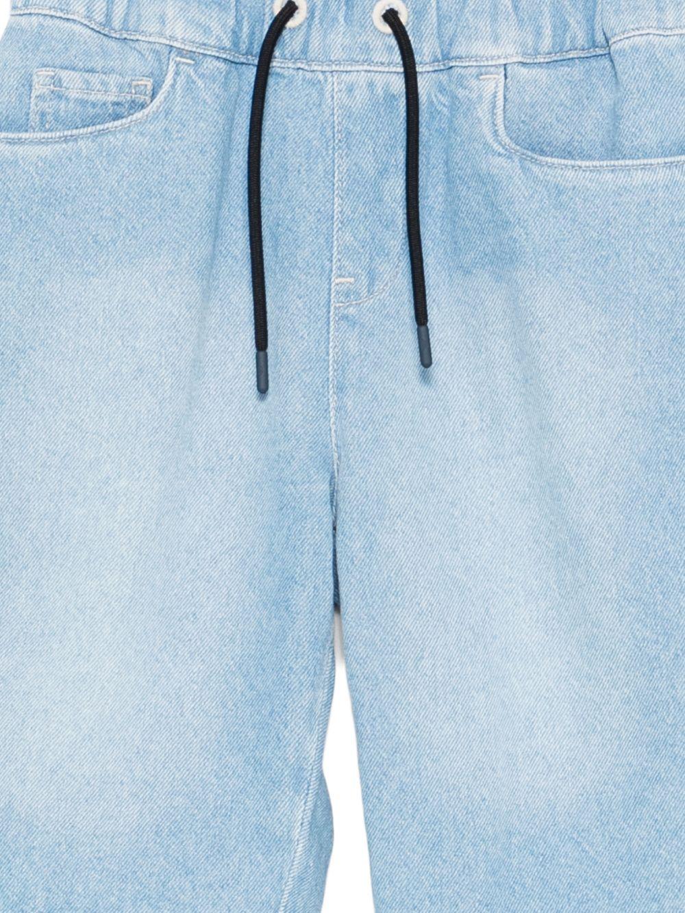Bermuda in denim con coulisse EB001264AF21778 MB003 EMPORIO ARMANI KIDS 
