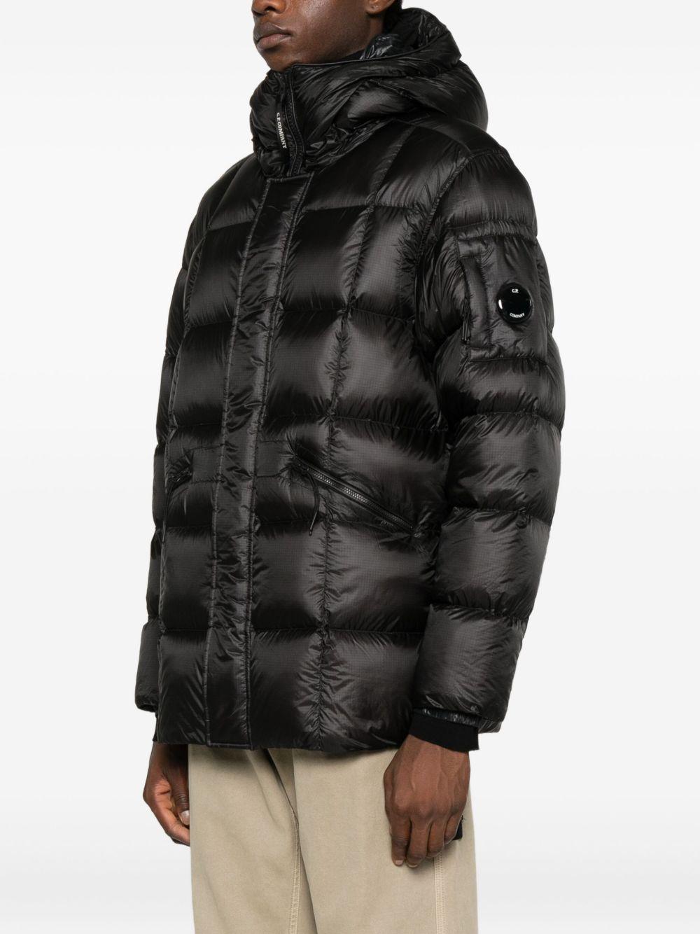 Giacca Trapuntata con Cappuccio e Zip 19CMOW182A110416A 999 CP COMPANY 