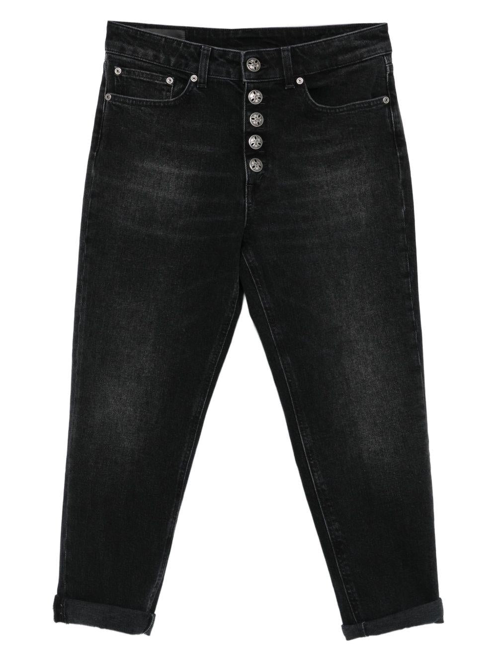 Jeans Boyfriend Crop Nero DP268BDS0369LM3DDD 999 DONDUP 