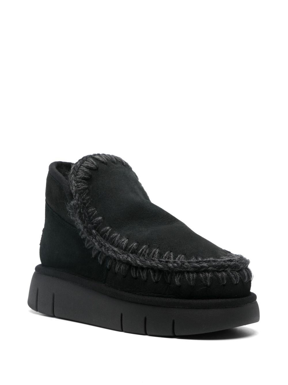 Stivaletti Eskimo neri MUFW531009A BKBK MOU 
