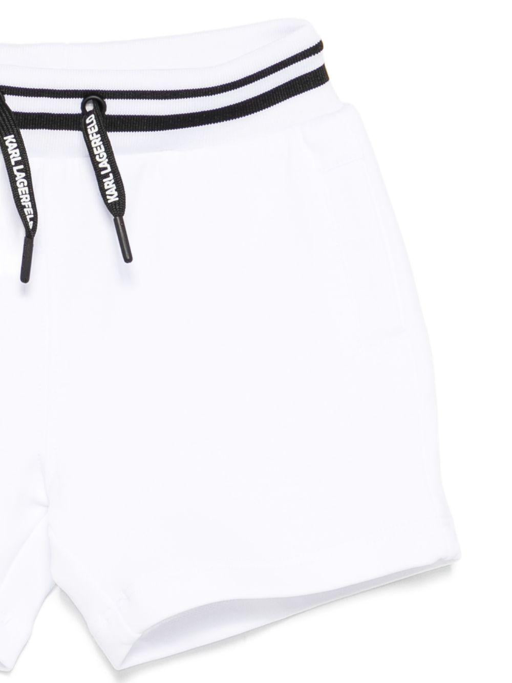 Tuta in felpa con logo Z31074 10P KARL LAGERFELD KIDS 