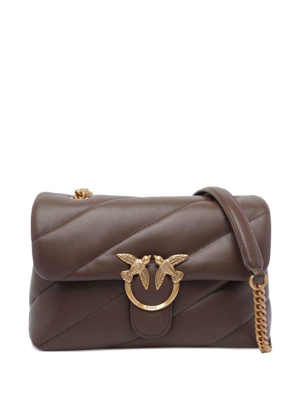Borsa a Ttracolla Trapuntata in Pelle 100038A0F2 L74Q PINKO 