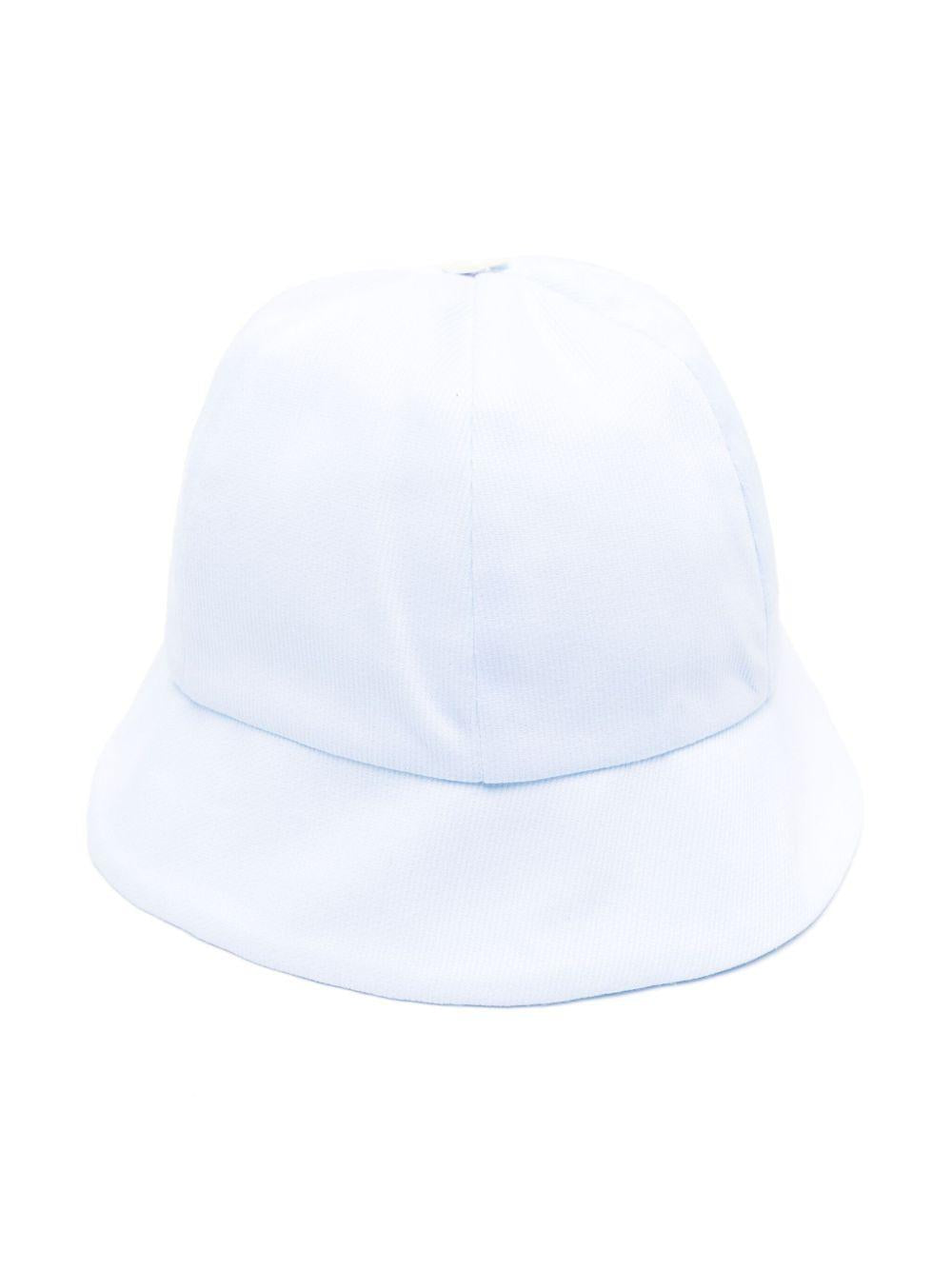 Cappello celeste a pescatore neonato TBCP53 P74 LA STUPENDERIA KIDS 