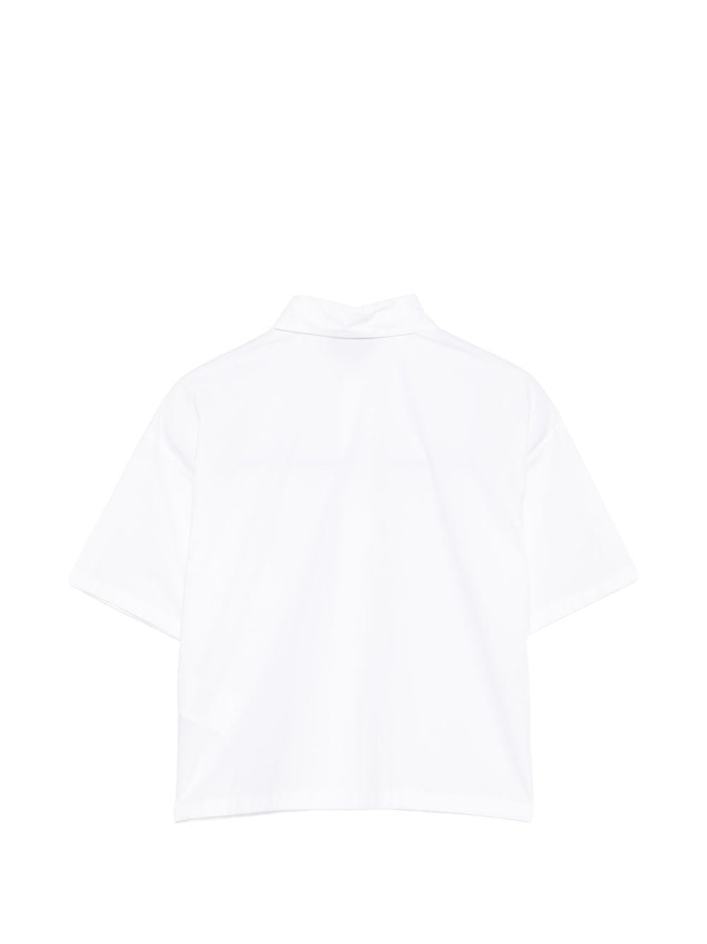 T-shirt con stampa logo HUC01WLLA10 10101 MOSCHINO KIDS 