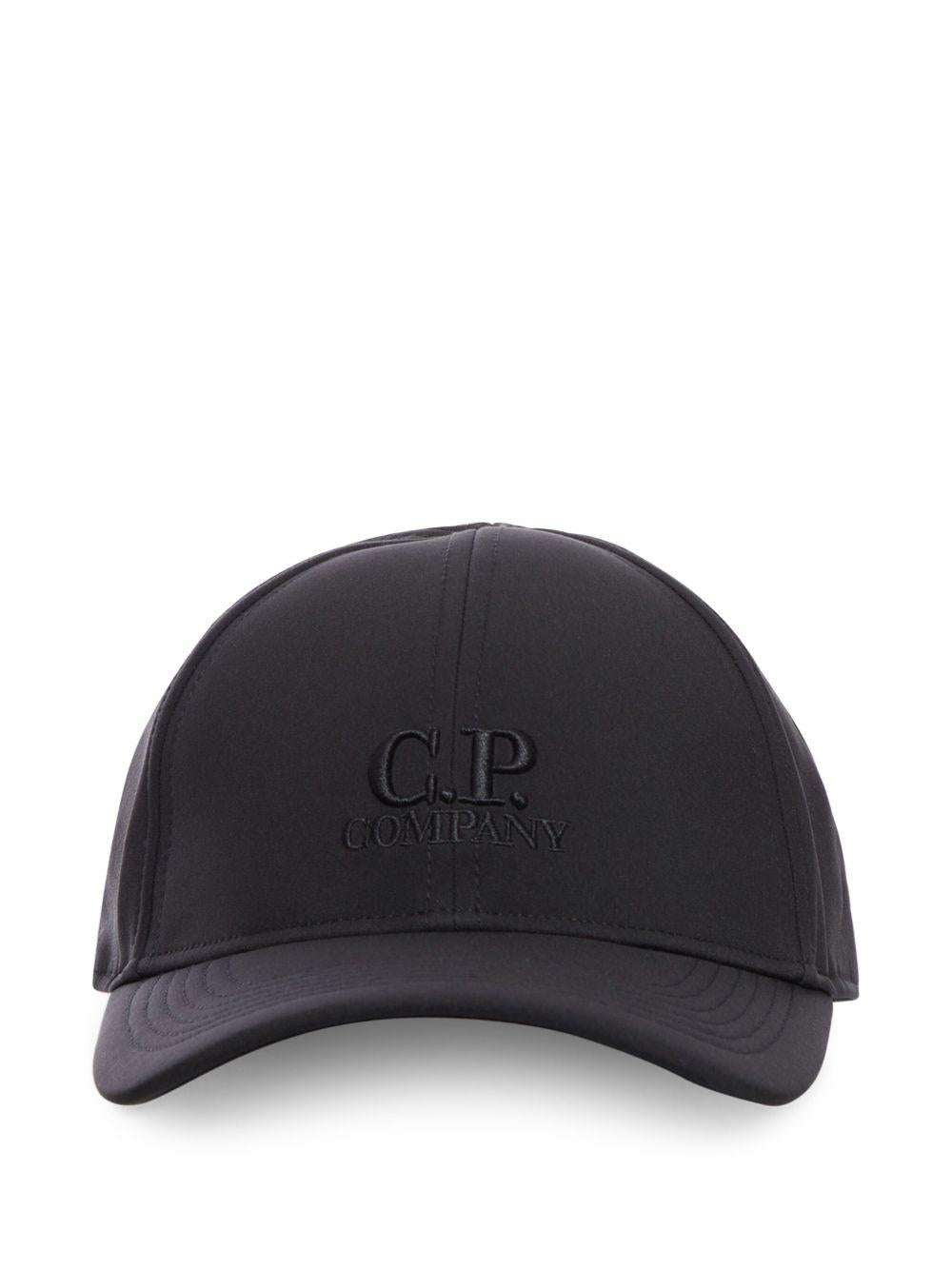 Cappellino Nero con Logo Ricamato 19CMAC125A006097A 999 CP COMPANY 