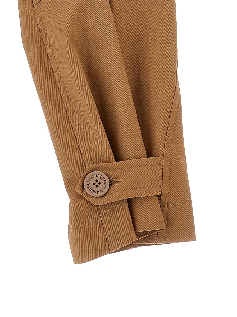 Pantaloni cargo con cinturini alle caviglie 17G4027301 0005 MONNALISA KIDS 