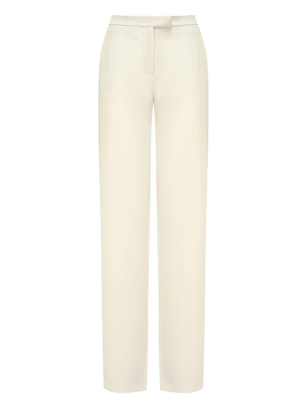 Pantalone bianco a vita alta PA128 BIANCO JIJIL 