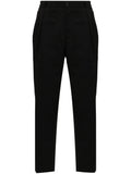 Black Portobello trousers